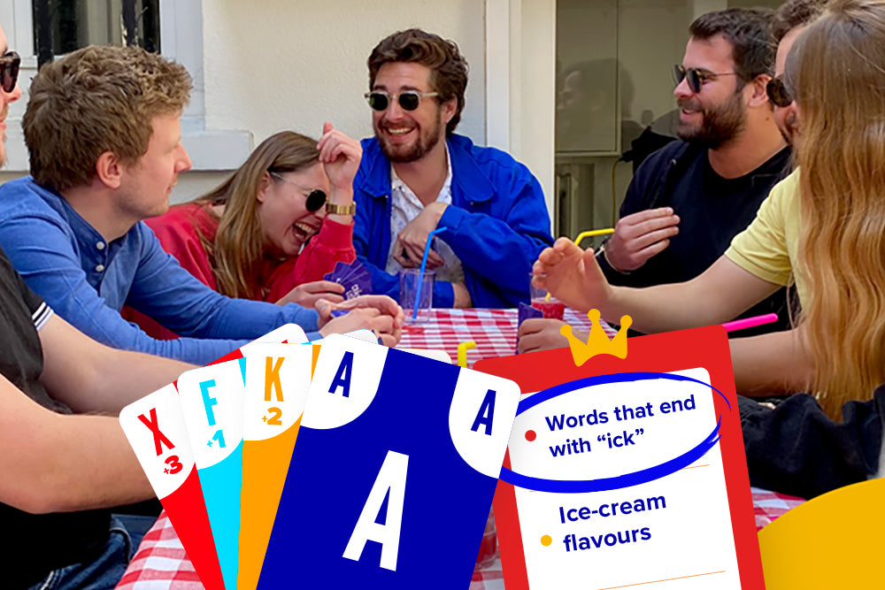 CRACK LIST Card Game A New Twist on Categories!